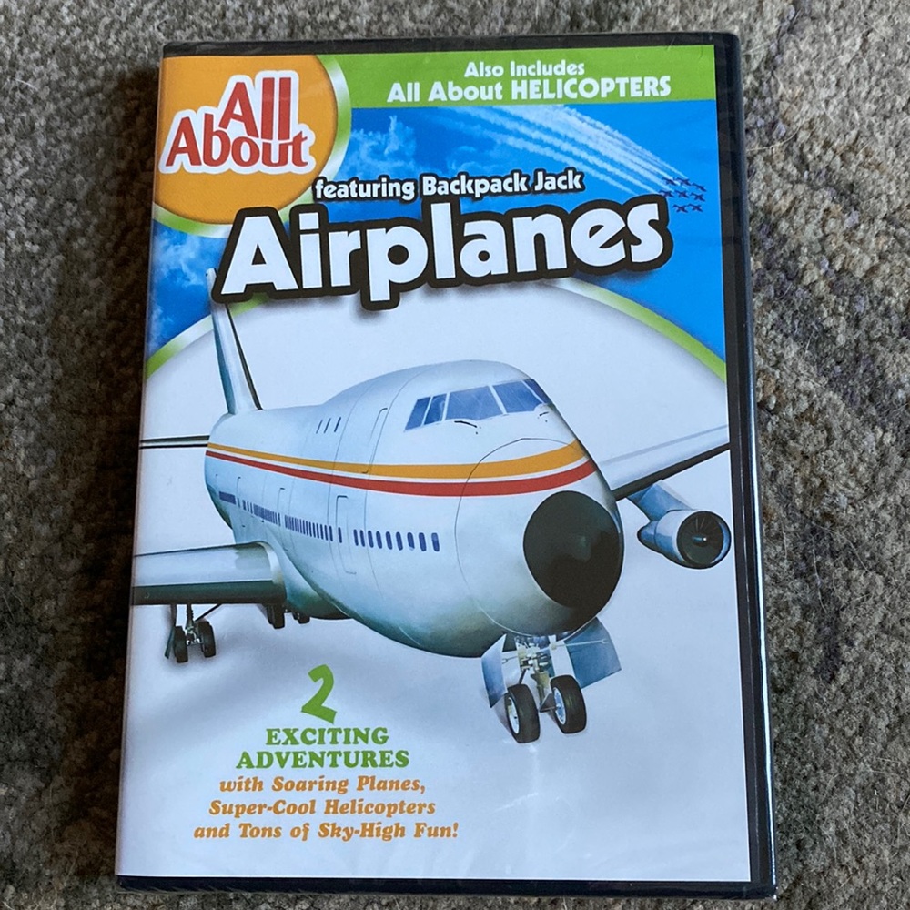 All About Airplanes DVD - For kids of all ages